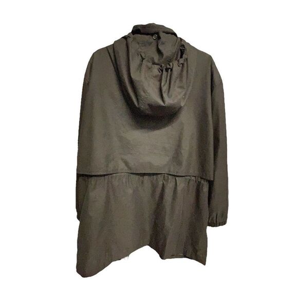 Aeros by Kirsten Blake ~ Black Parka Jacket w/ Hood ~ size XL - Picture 2 of 11